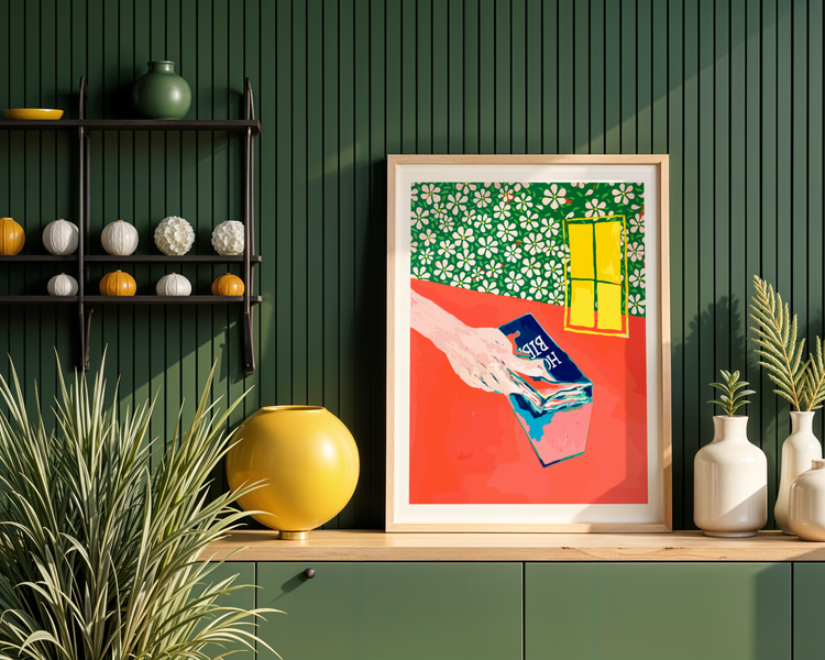 Bargaining With God Art Print