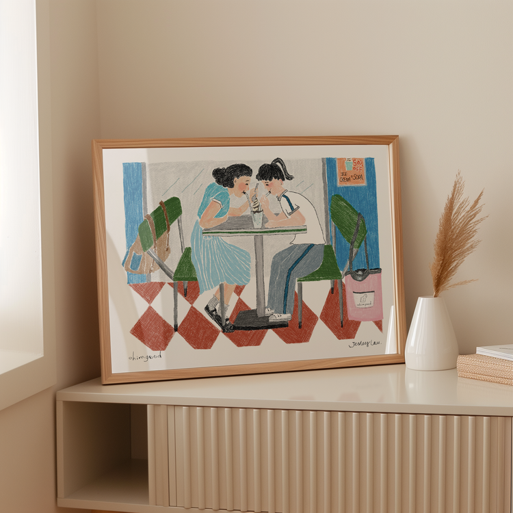 Unfiltered Friendship Art Print