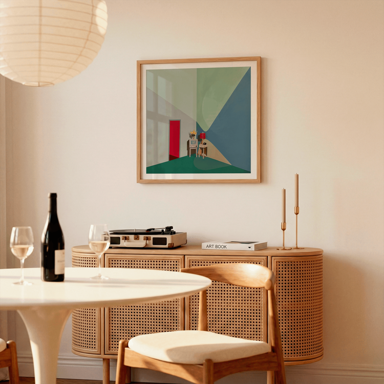 Light Corner Art Print