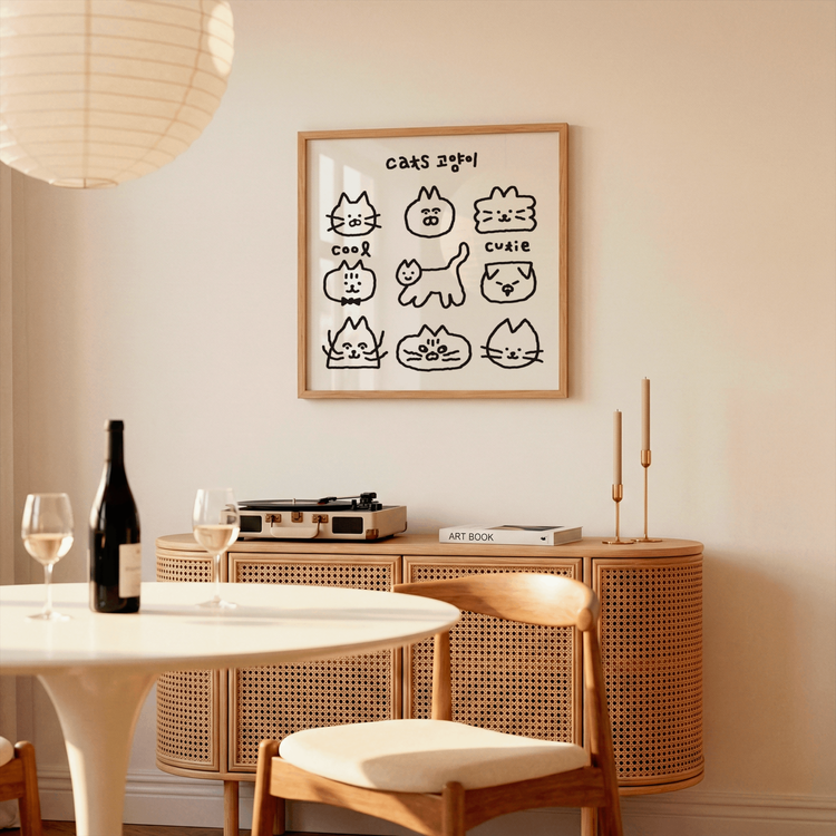 Cats Art Print