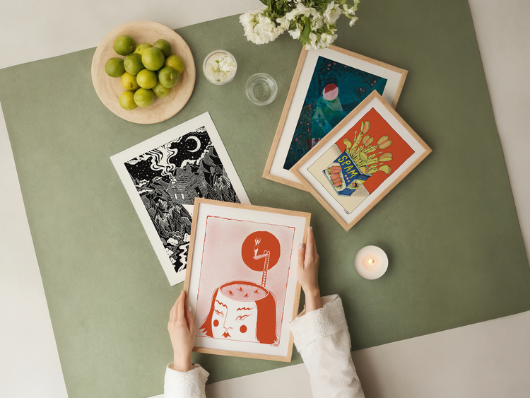 Homebodies 1 Art Print