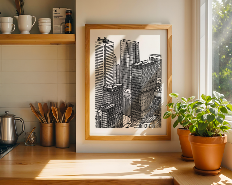 Birds View Art Print