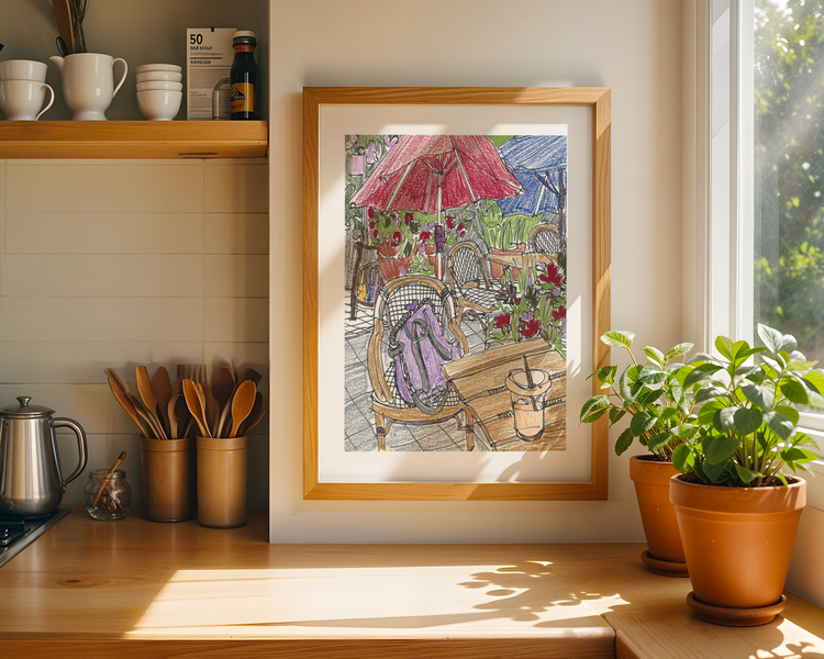 Coffee Time Art Print