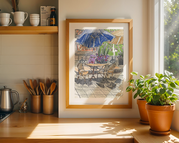 Warm Sunday Art Print