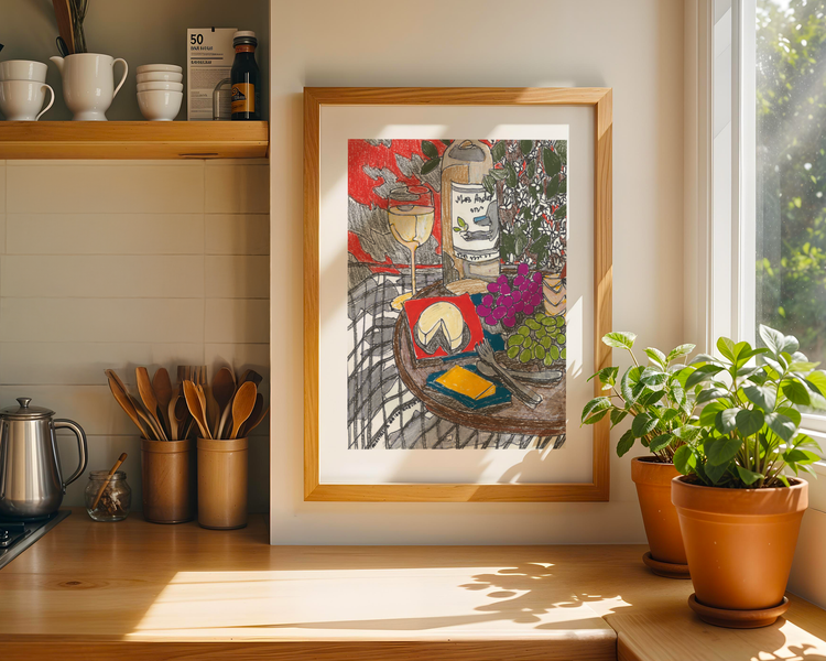 Under the Tree Art Print