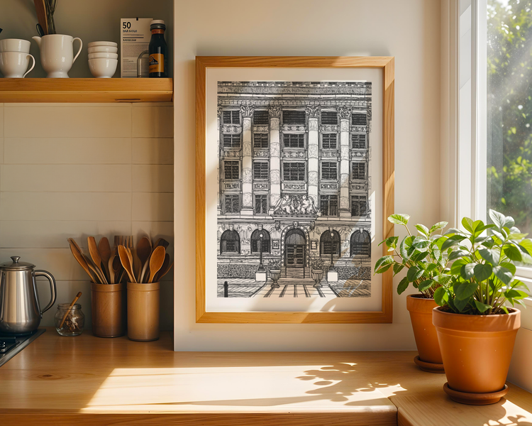 Facades - Harbour 60 Art Print