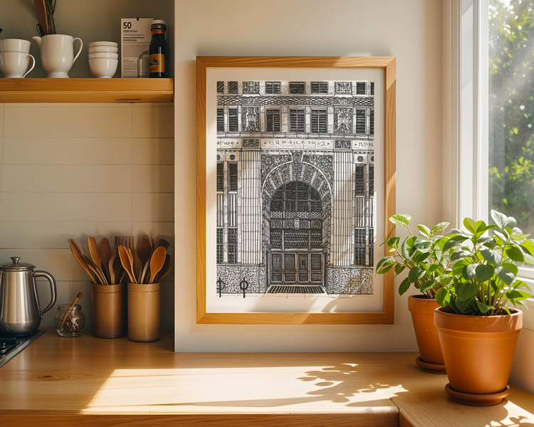 Facades - Canada Permanent Building Art Print