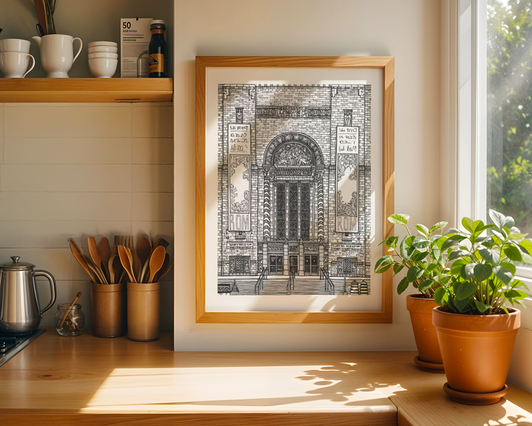 Facades - ROM Art Print