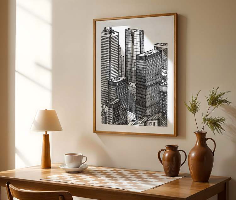 Birds View Art Print