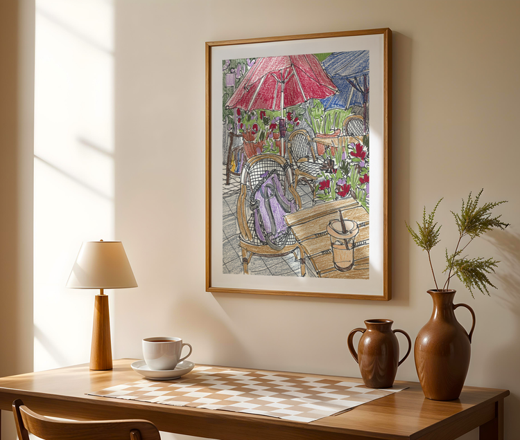 Coffee Time Art Print