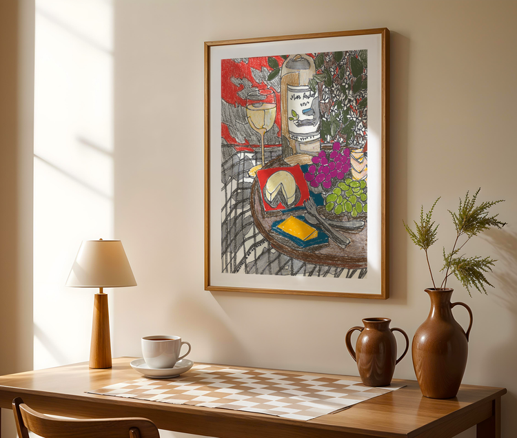 Under the Tree Art Print