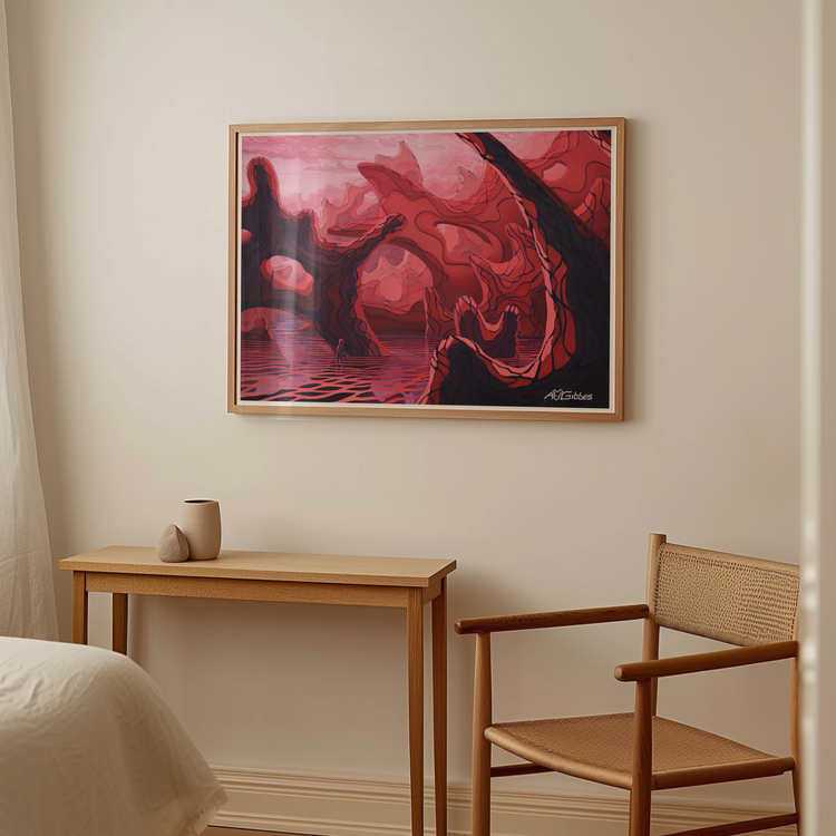 A Long Distance From Somewhere Art Print