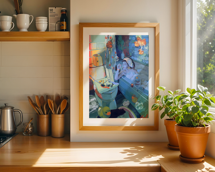 When You Decide to Age Art Print