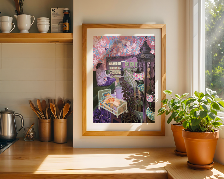 Window over Willistead Art Print