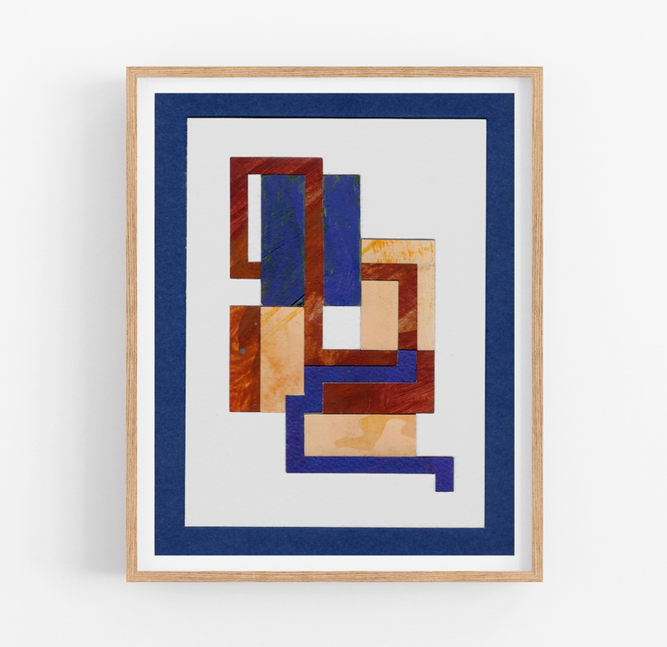 Equilibrium in Paper Collage Art Print