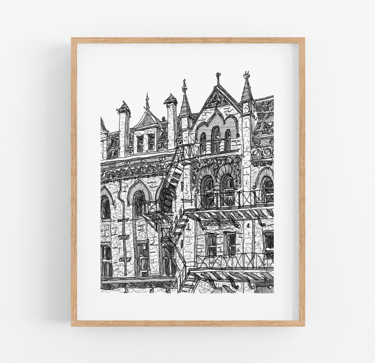 Gooderham Building Art Print