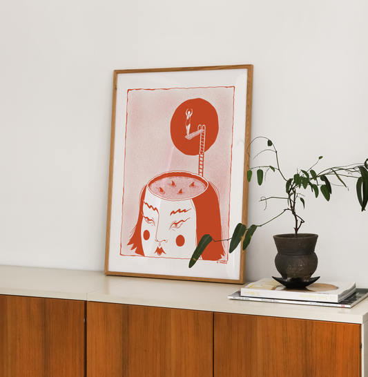 Intrusive Thoughts Art Print