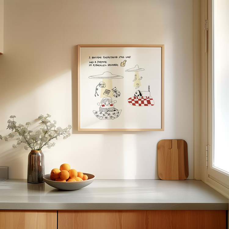 Parallel Universe Art Print