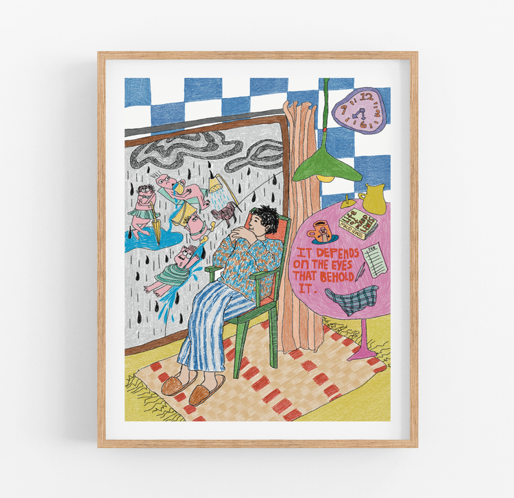 It Depends on the Eyes that Behold it Art Print