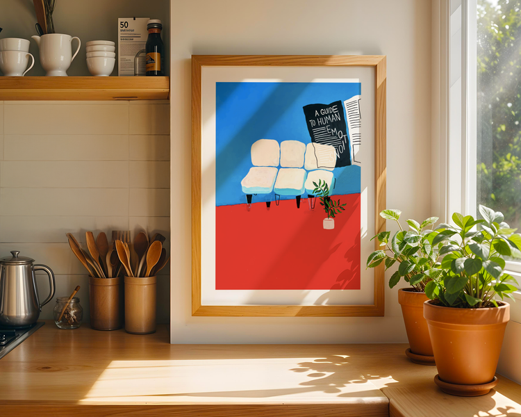 A Guide to Human Emotions Art Print