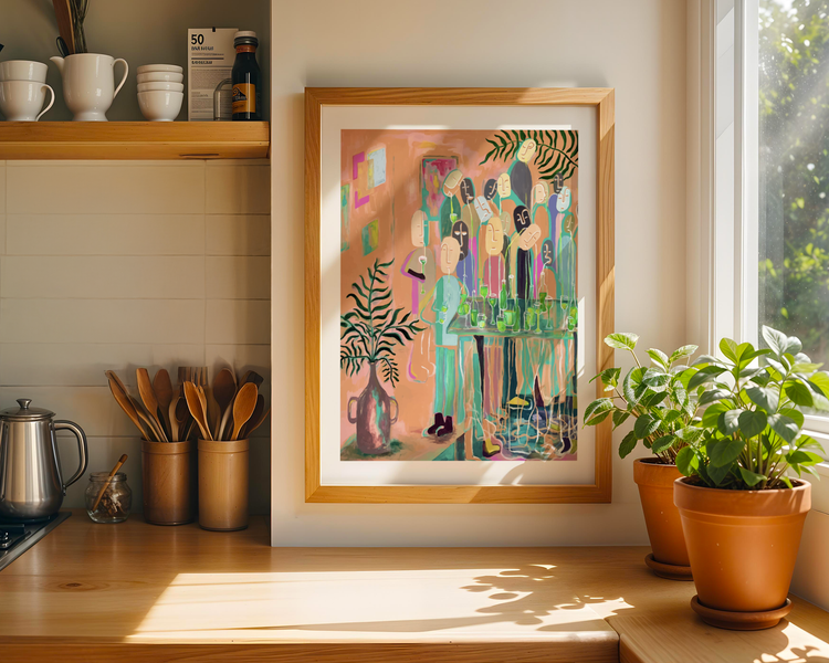 Plugged In Art Print