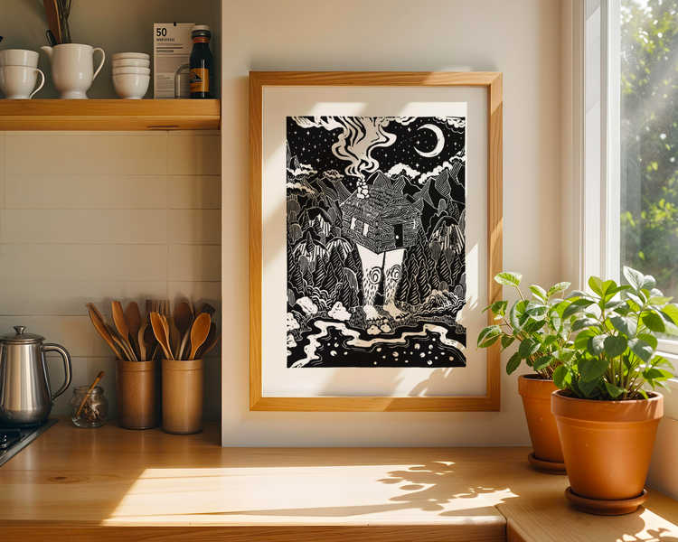 Homebodies 1 Art Print