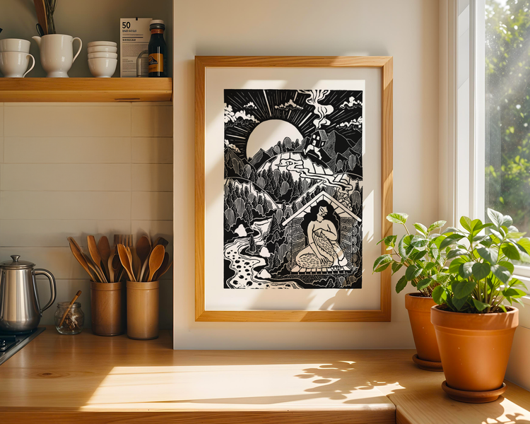 Homebodies 2 Art Print