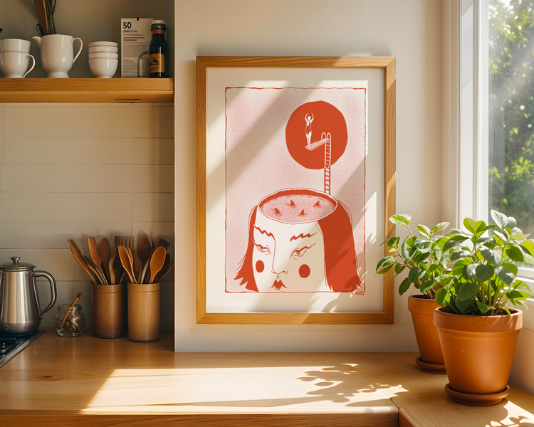 Intrusive Thoughts Art Print