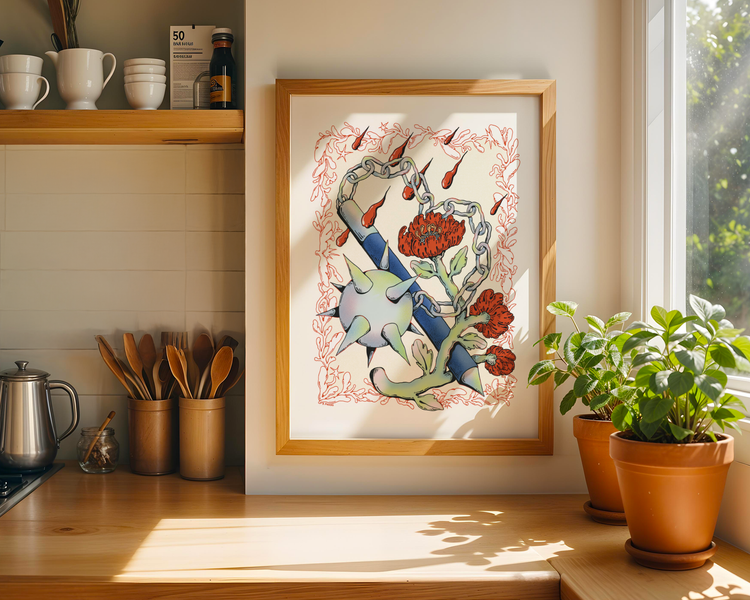 Morning Star Art Print