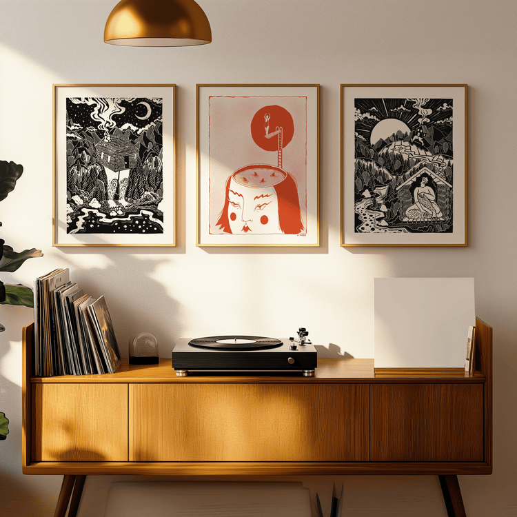 3 Print Wall Art Set - Kaitlyn Hwang
