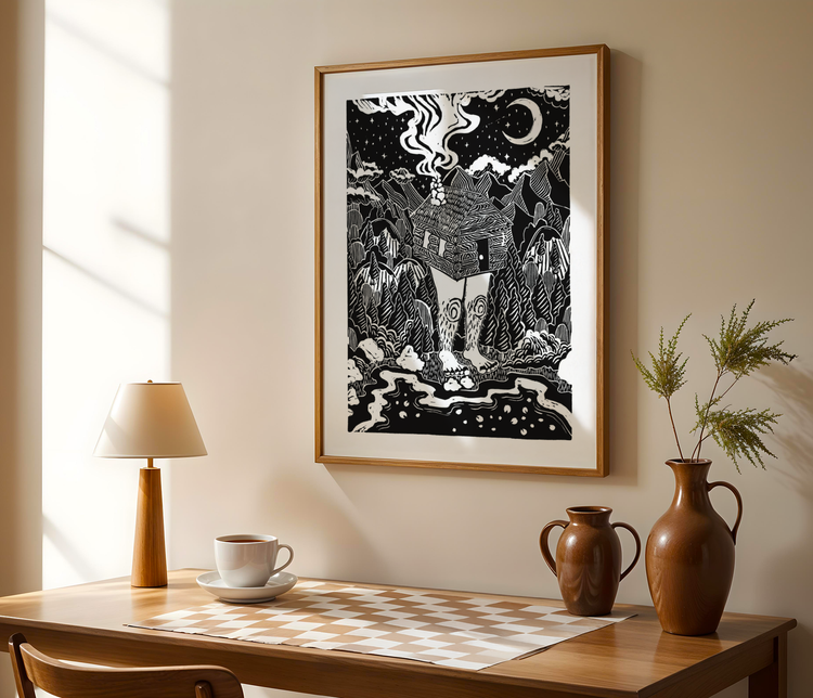 Homebodies 1 Art Print