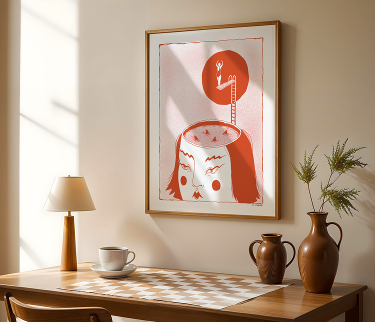 Intrusive Thoughts Art Print