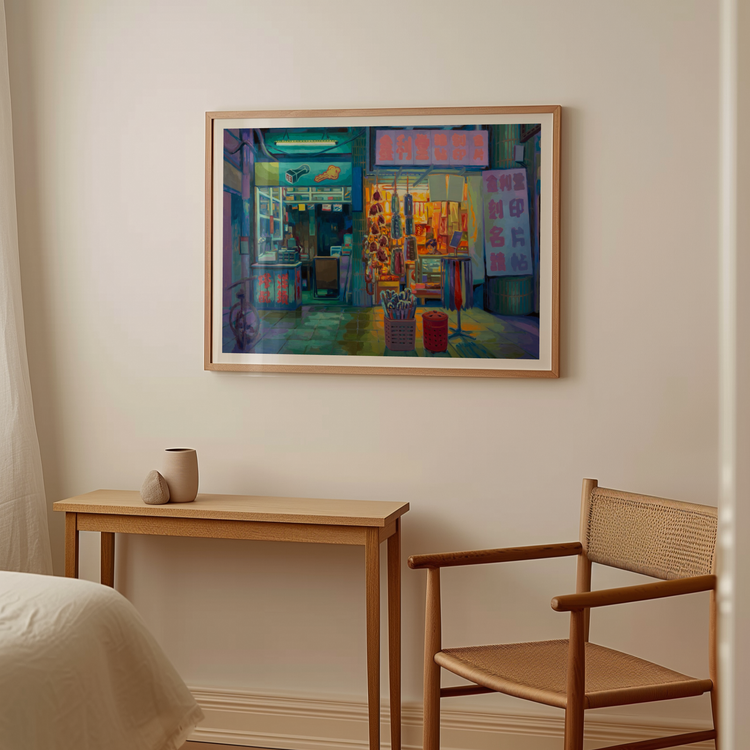 Encounter of Two Realms Art Print