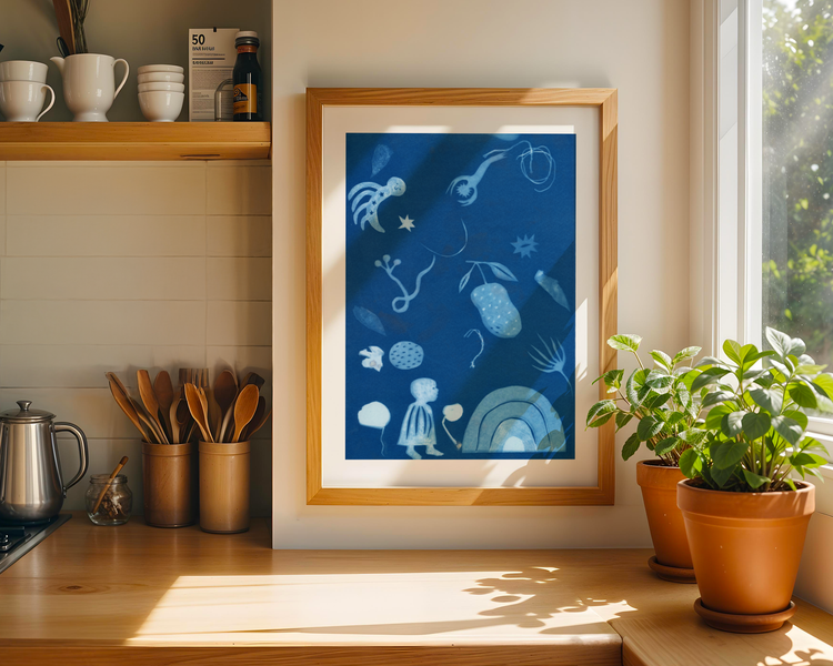Sun Art Print