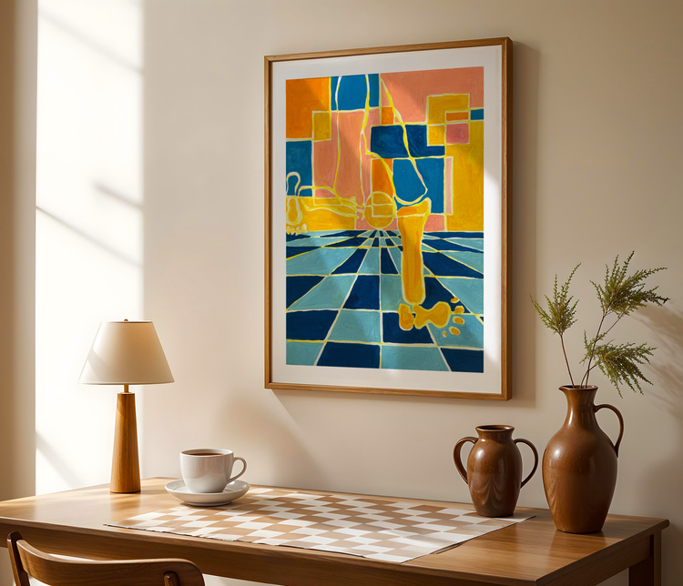 Running out of time Art Print