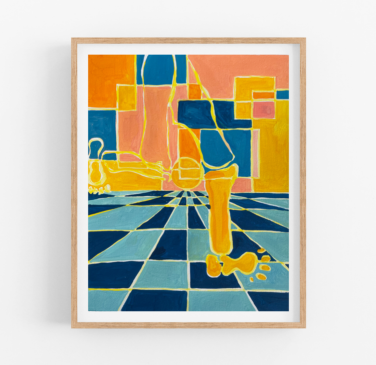 Running out of time Art Print