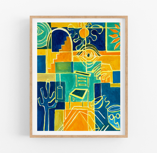 "Being" Art Print