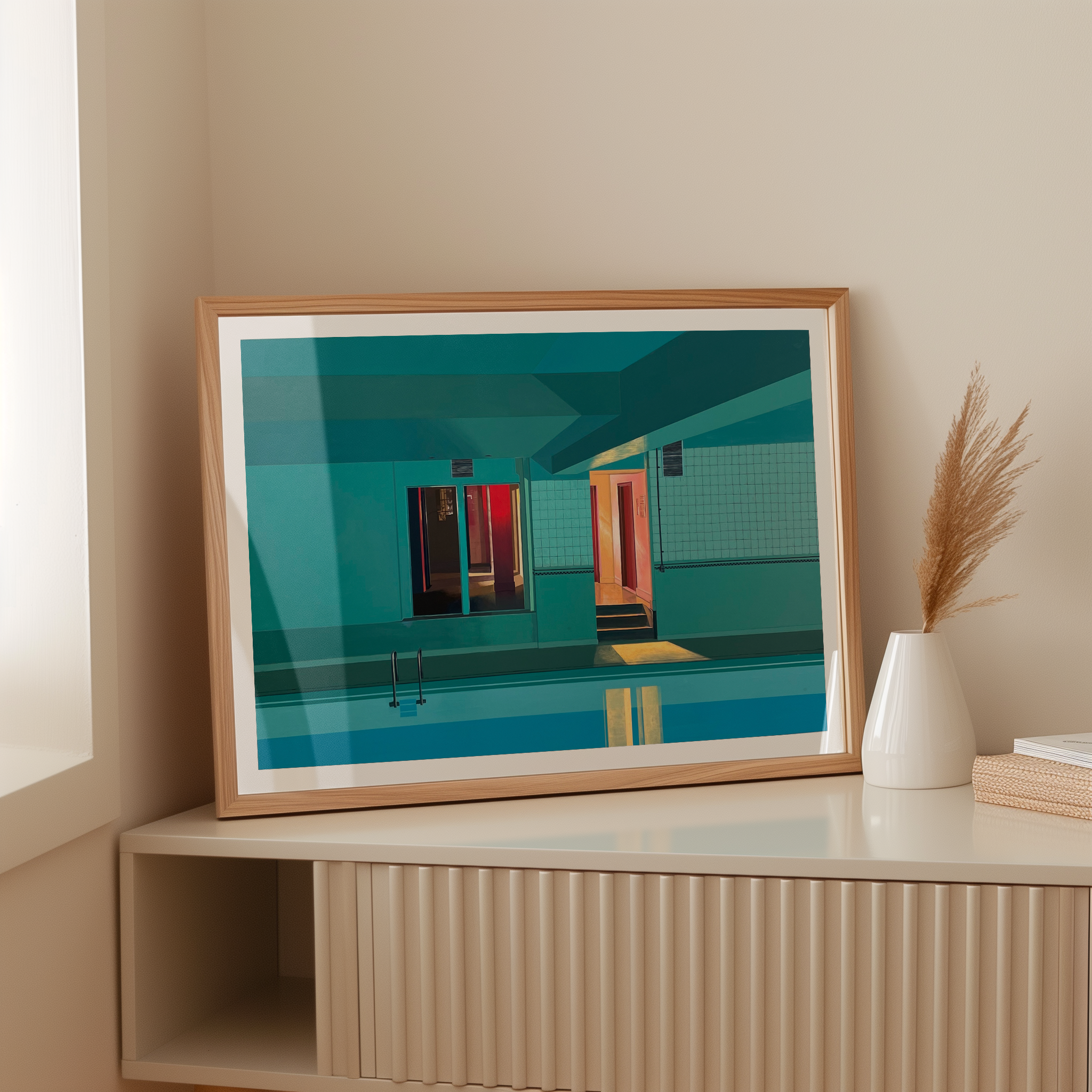 Swim Hour Art Print