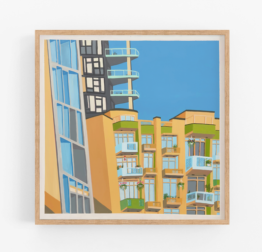 Urban Gardens Art Print