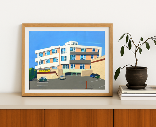 Back of House Art Print