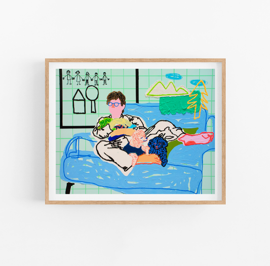 Home is Where Family Is Art Print