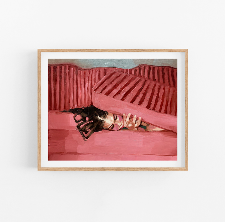 A Neglectful Friends Sleepover Art Print
