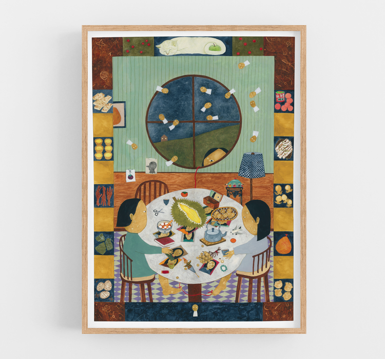 Triplet Wall Art Set - Lilian Sim
