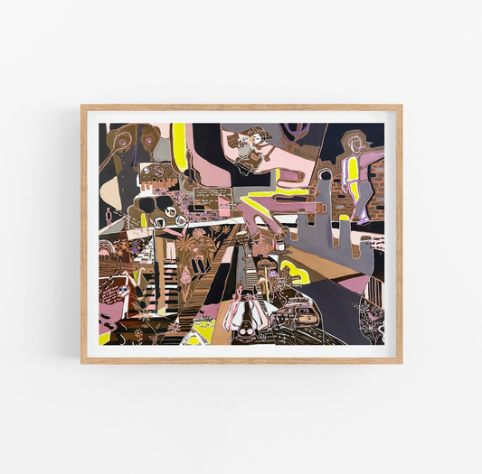 PLUMS Art Print