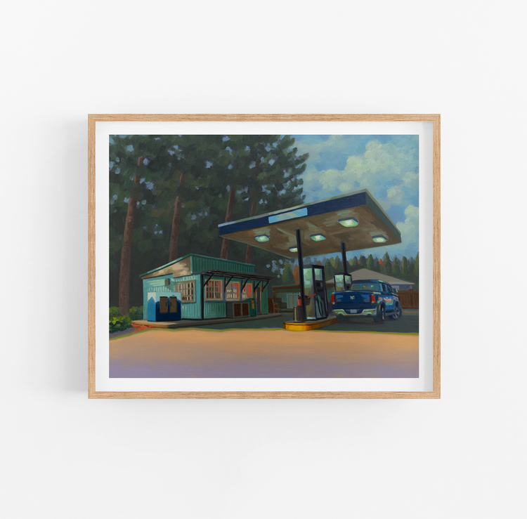 Divided Interval Art Print
