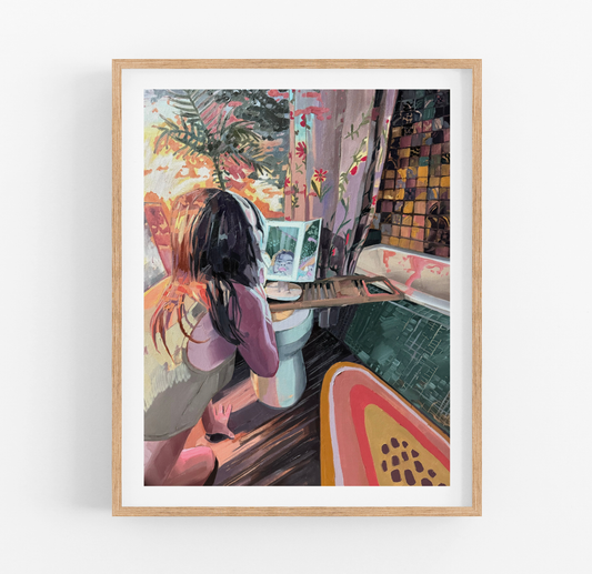 Wasted Hours Art Print