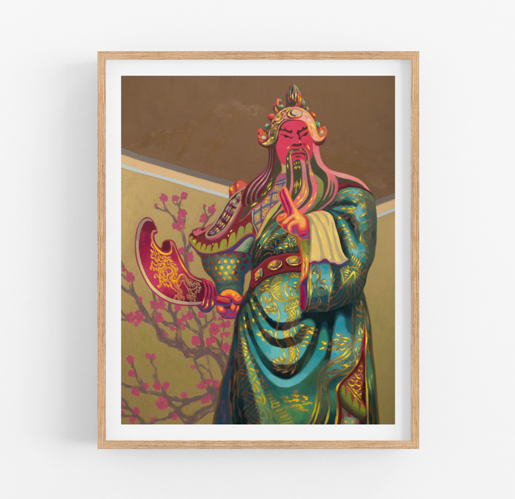 The Quiet Stand Art Print