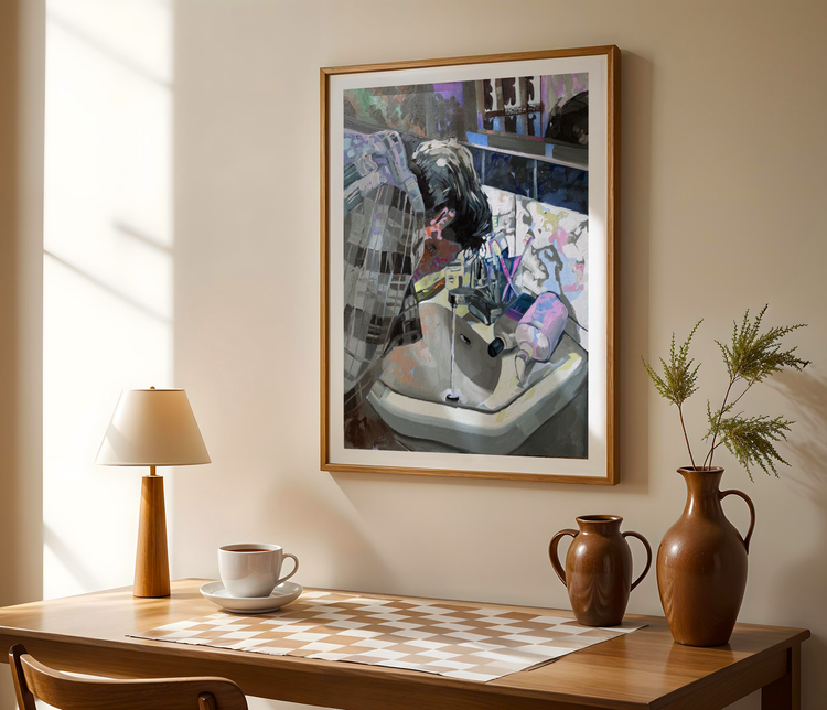 Over the Edge Art Print