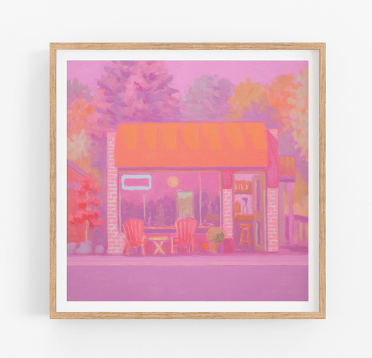 Orange Brew Art Print