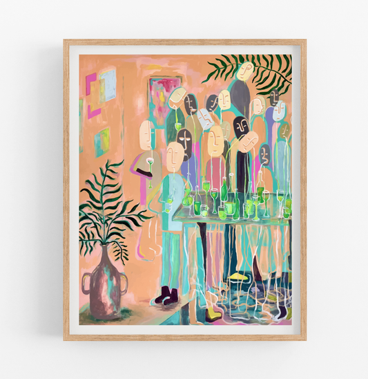 Plugged In Art Print